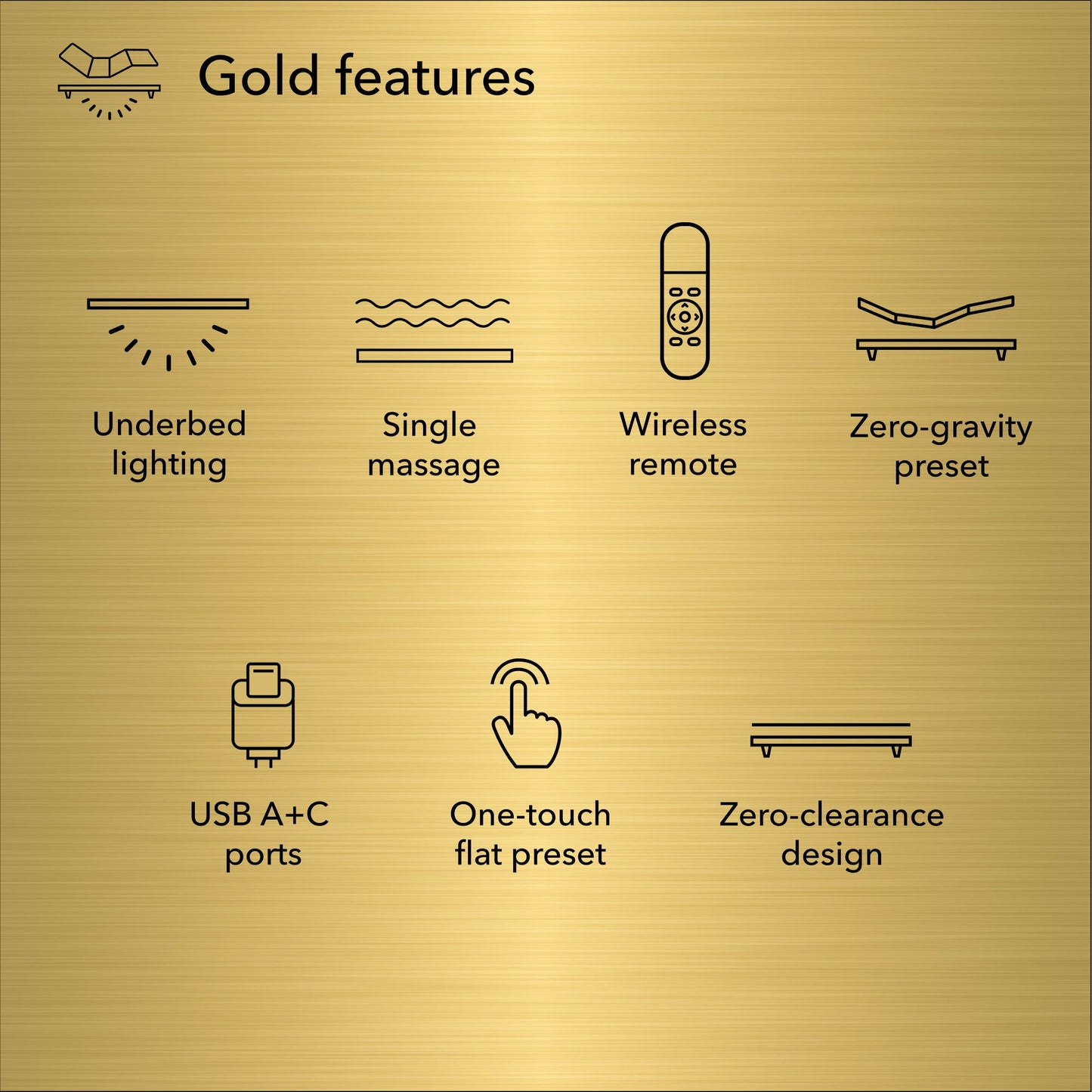 baselogic Gold Adjustable Base