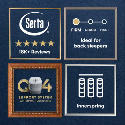 Masterpiece™ Handcrafted by Serta® Exhibit Firm