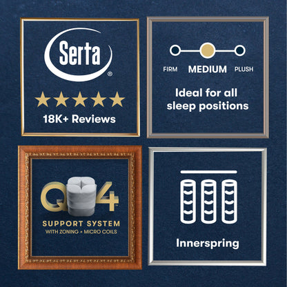 Masterpiece™ Handcrafted by Serta® Exhibit Medium