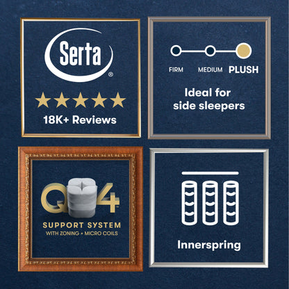 Masterpiece™ Handcrafted by Serta® Grand Exhibit Plush