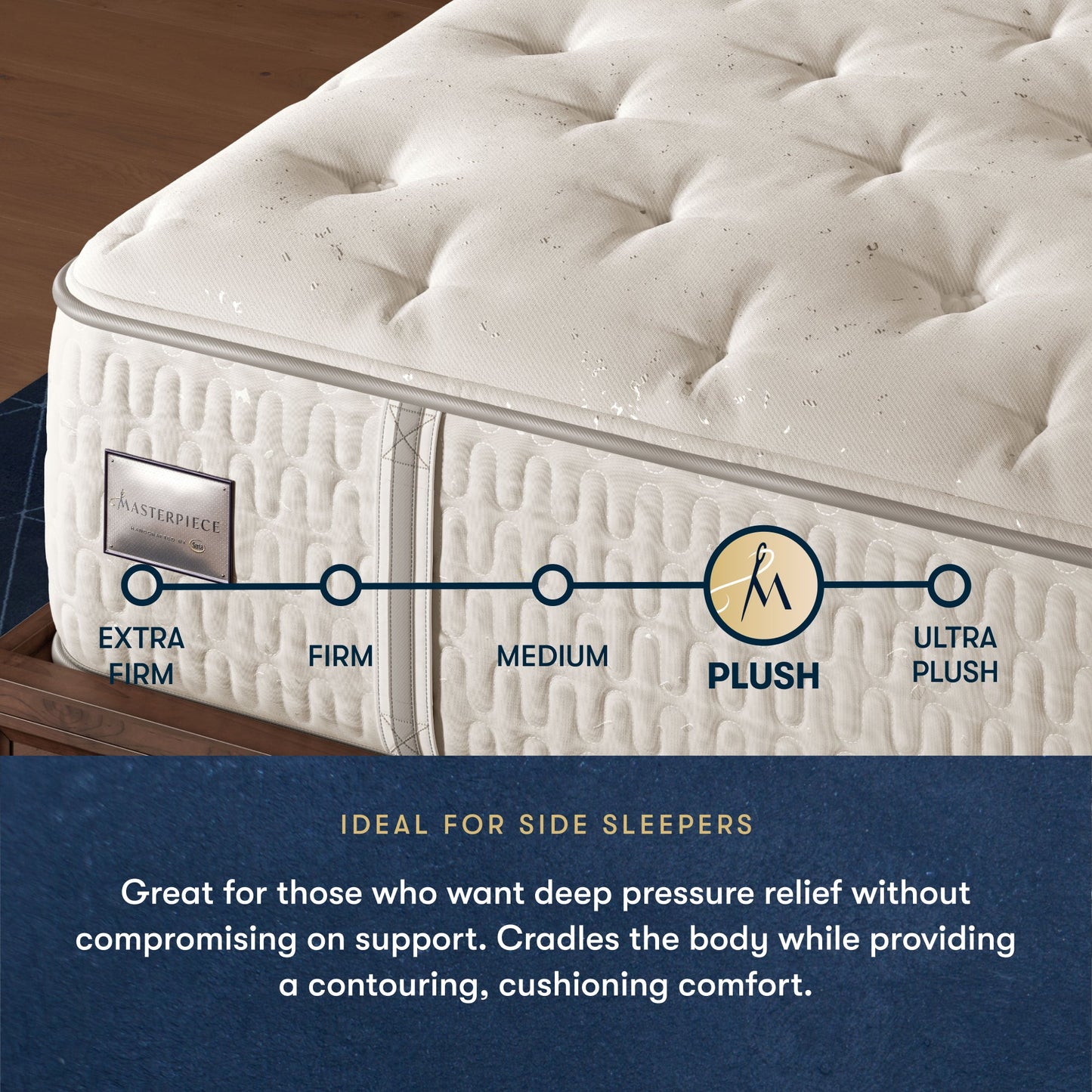 Masterpiece™ Handcrafted by Serta® Exhibit Plush